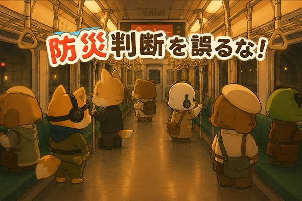 電車内（走行中）シナリオ